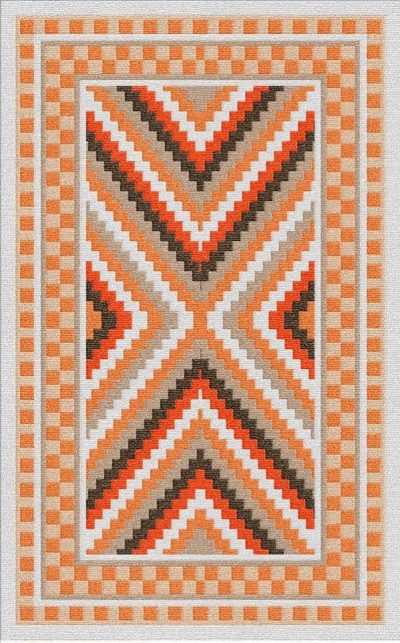 Buy Flatweave rugs and carpet online - K04(FW)(1-Warm-3)