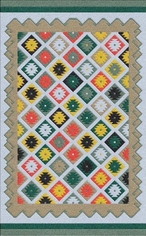 Buy Flatweave rugs and carpet online - K10(FW)(5-Contrast-4)