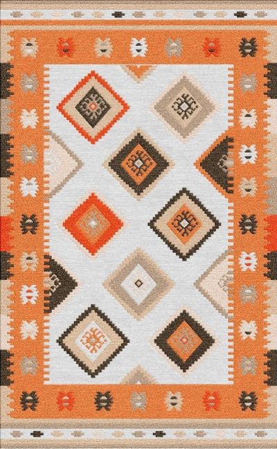 Buy Flatweave rugs and carpet online - K12(FW)(1-Warm-3)