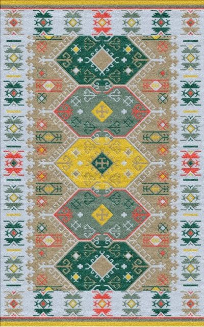 Buy Flatweave rugs and carpet online - K19(FW)(5-Contrast-4)