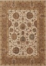 Buy Hand Knotted Rugs and Carpets Online - P03(HK)(10x8)(W)(CD-58 IVORY-CAMEL)(Option 3 of 3) -Wool Effect