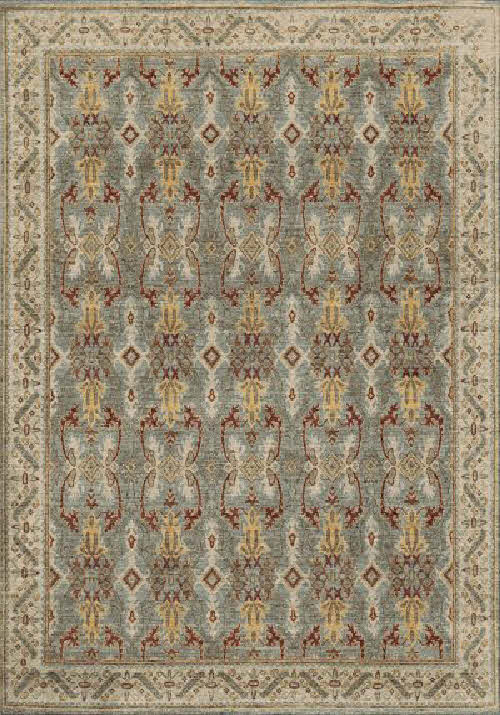 Buy Hand Knotted Rugs and Carpets Online - P04(HK)(10x8)(W) - Wool Effect