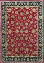 Buy Hand Knotted Rugs and Carpets Online - P05(HK)(10x8)(W)(EG(S)-1 [MA(S)-78] DEEP RED-BLACK)(Option 1 of 6) - Wool Effect