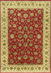 Buy Hand Knotted Rugs and Carpets Online - P05(HK)(10x8)(W)(EG(S)-1 [MA(S)-78] DEEP RED-GOLD)(Option 2 of 6) - Wool Effect