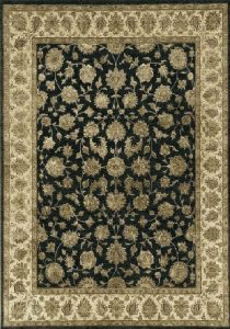 Buy Hand Knotted Rugs and Carpets Online - P05(HK)(10x8)(W)(EG(S)-1 [MA(S)78] EBONY-IVORY)(Option 4 of 6) - Wool Effect