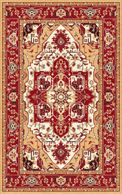 Buy Hand Tufted rugs and carpet online - P15(HT)(1-Warm-2)