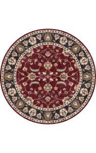 Buy Hand Tufted Rugs and Carpets Online - DM034-(CST)(HT)(168 cm Dia)(W)-Actual Design