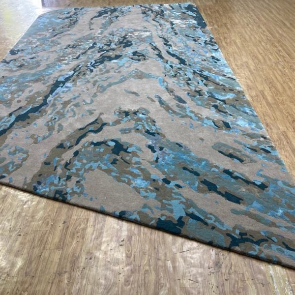 Crystalline Flow - Buy premium luxurious rugs online - The Weaver