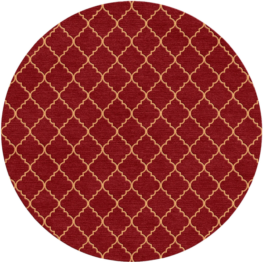 Crimson Arabesque - Buy premium luxurious rugs online - The Weaver