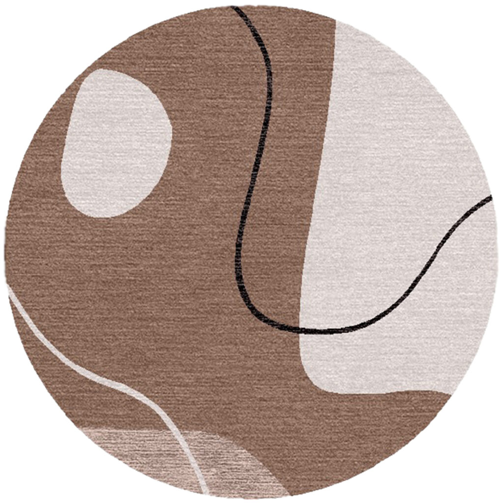 Cocoa Contour - Buy premium luxurious rugs online - The Weaver