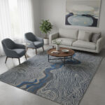 Riverbed Lines- RM1497- (HT) Size (660x565 cm) (NZW) (01)- RVW 1