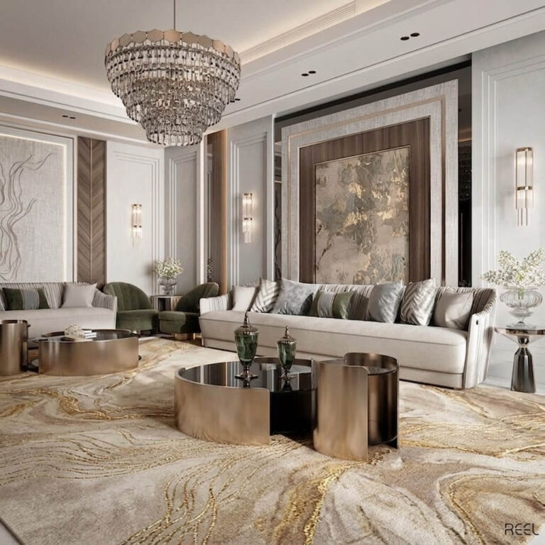 interior Designer_Kuwait_Rug for every space_Living Room