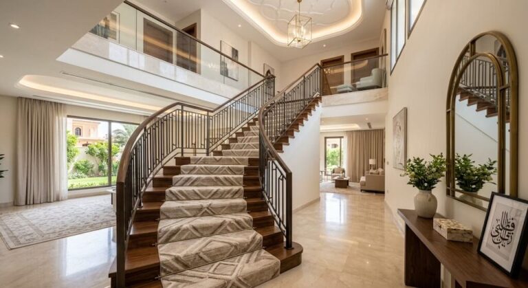 interior Designer_Kuwait_Rug for every space_staircase 1