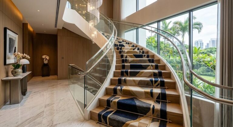 interior Designer_Singapore_Rug for every space_staircase 2