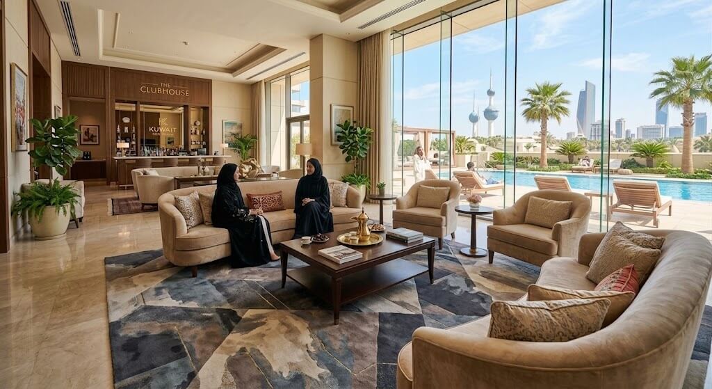 kuwait real estate club house