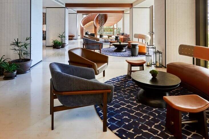 kuwait real estate lobby enternce