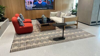 1. Corporate - Qube- Mumbai - Lineal Layers- RM1388- (HK) Size (410x325cm) (NZW+BS) (01) (High-Low)- RVW 1