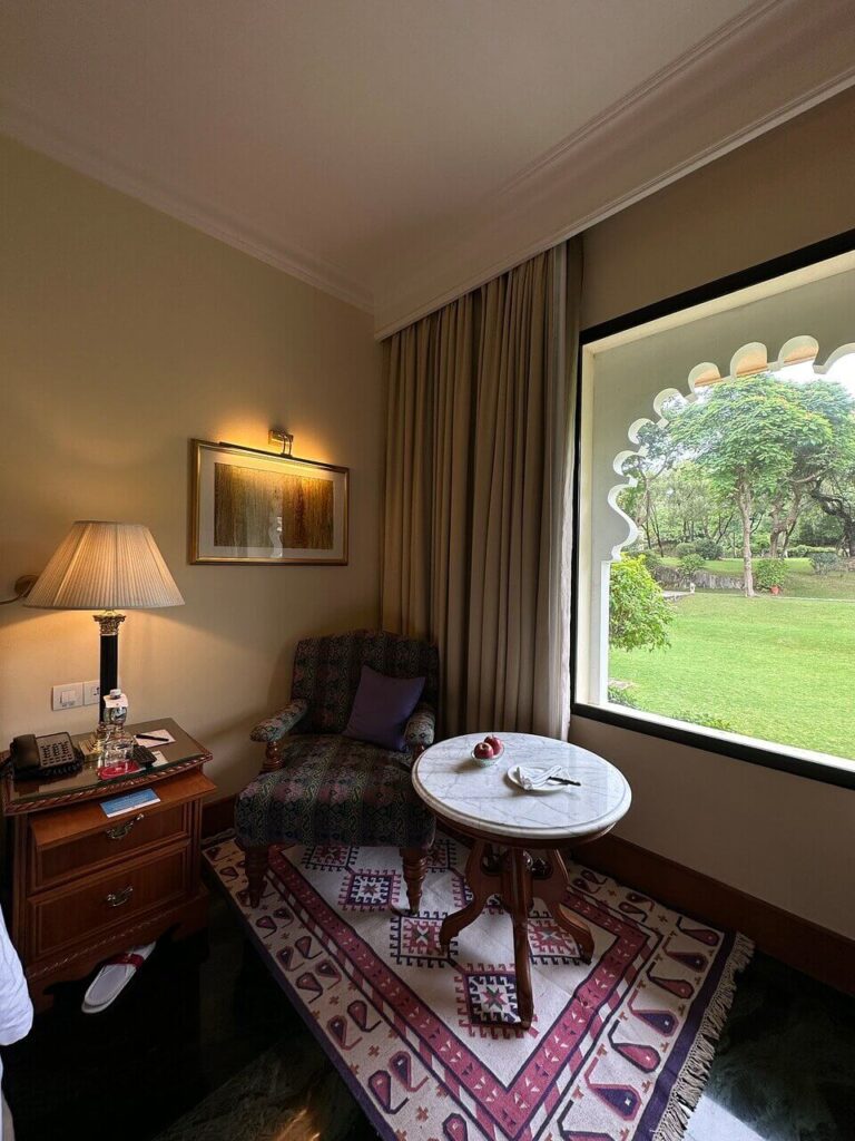 2. Hospitality - Trident- udaipur - caption