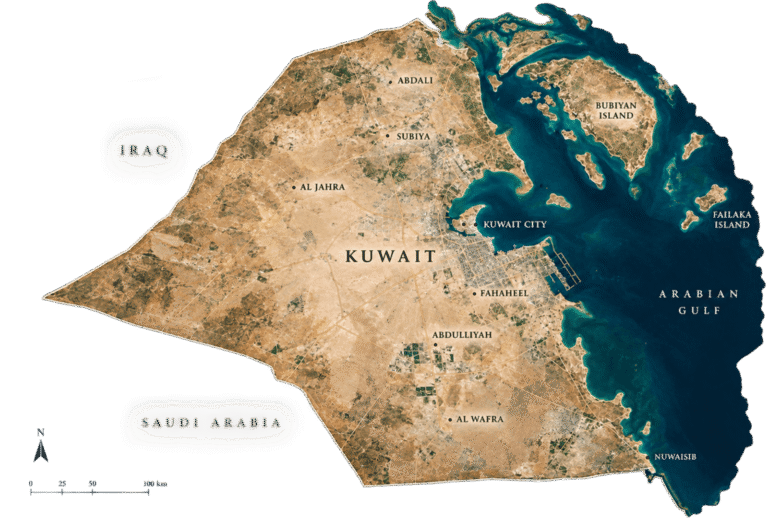 Kuwait map (1)